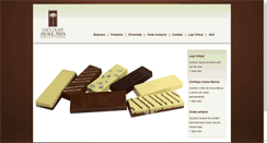 Desktop Screenshot of chocolatearaucaria.com.br